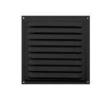 Решетка Met 1313 Black (125х125)
