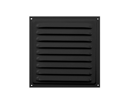 Решетка Met 1313 Black (125х125)