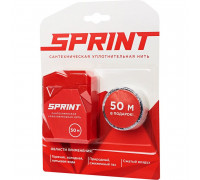 Нить уплотнительная  Sprint 50м бокс +50м катушка, блистер